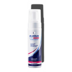 MOVELEX ACTIVE FOAMING MASSAGE WITH BORON NITRIDE ENRICHED WITH MAGNESIUM , NIGELLA SATIVA SEED OIL & BOSSWELLIA EXTRACT 200 ML